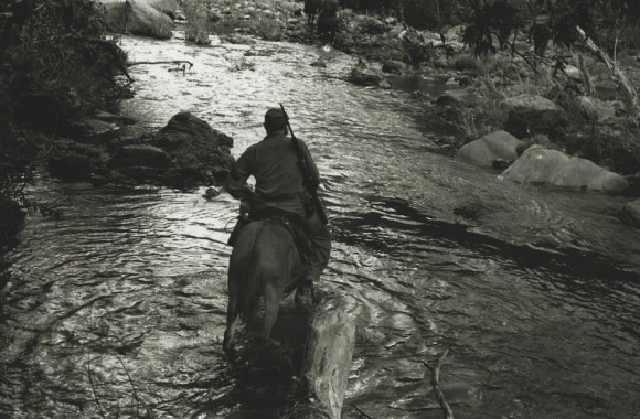 Fidel en la Sierra Maestra.