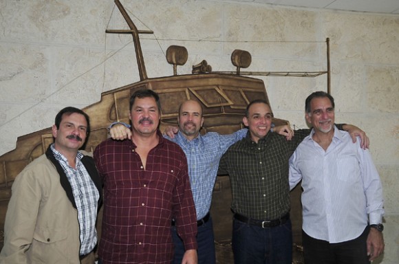 Raúl Castro en el encuentro con Gerardo Hernández, Ramón Labañino y Antonio Guerrero. Foto: Estudios Revolución